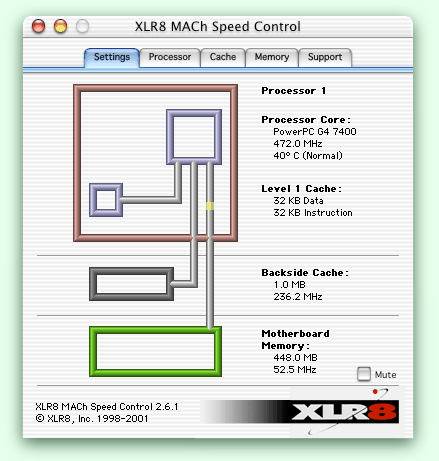 XLR8 MACh Speed Control